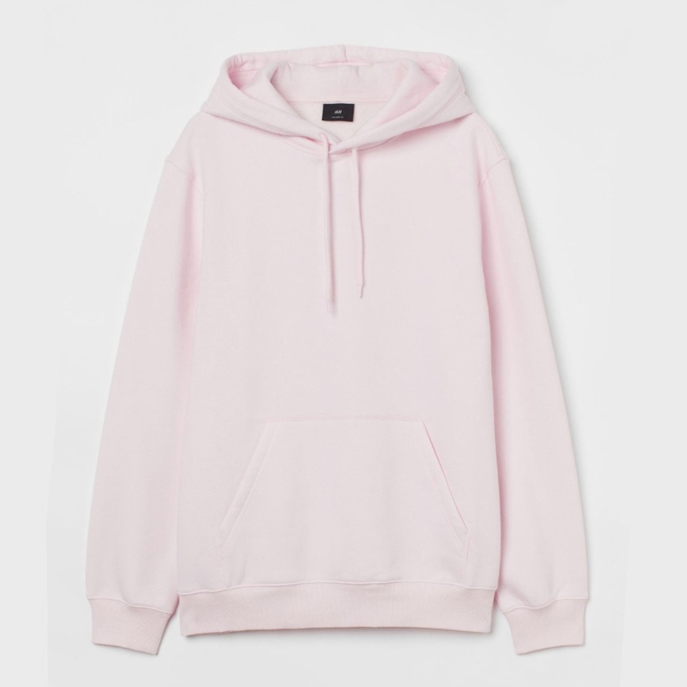 H&M Relaxed Fit Pink Hoodie